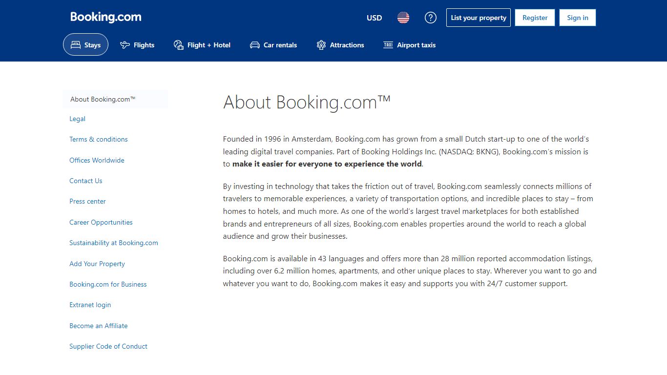 Booking.com: About Booking.com.