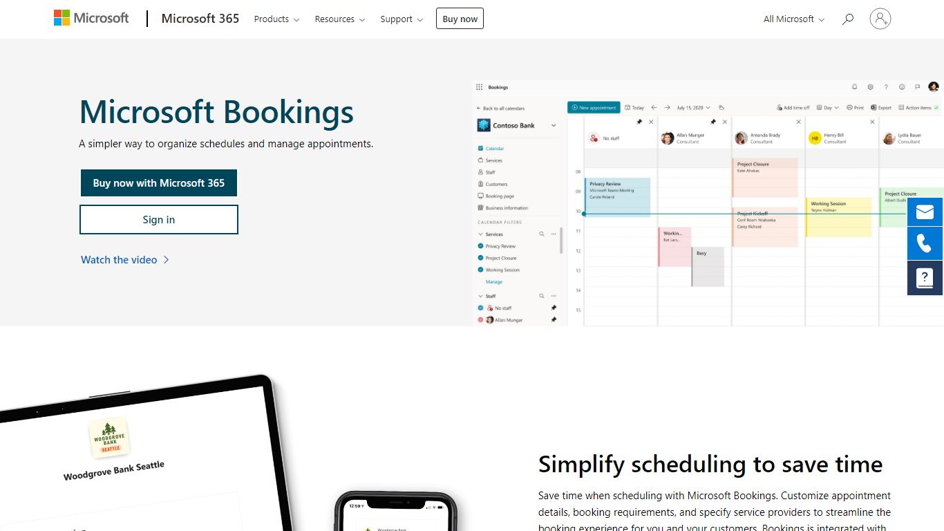 Online Bookings and Appointment Scheduling | Microsoft 365